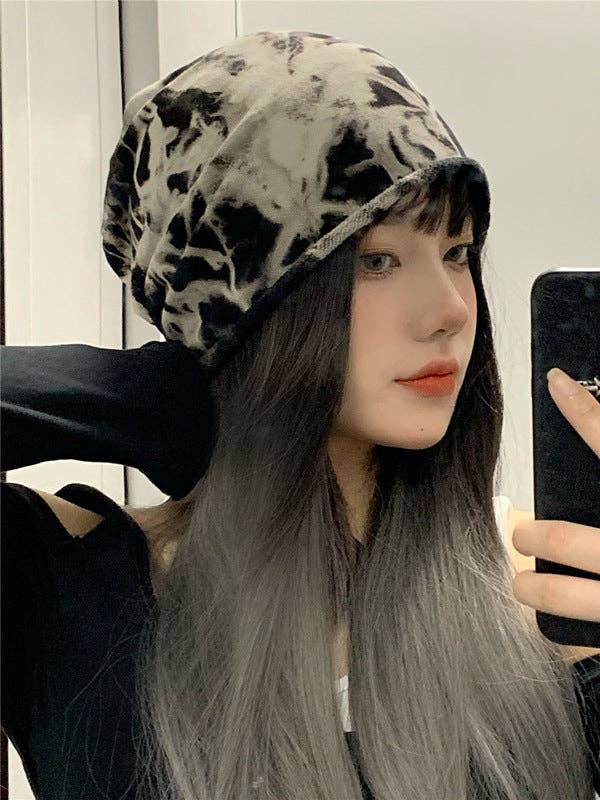 Keep Warm Tie-Dyed Normcore Hat