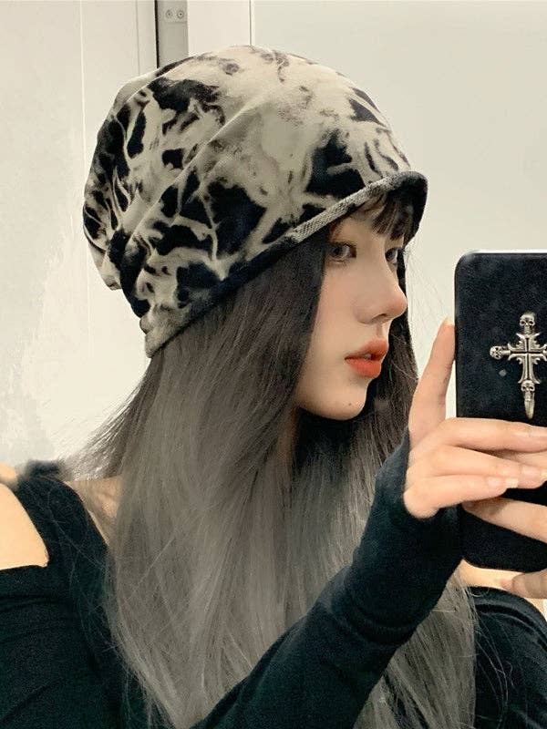 Keep Warm Tie-Dyed Normcore Hat