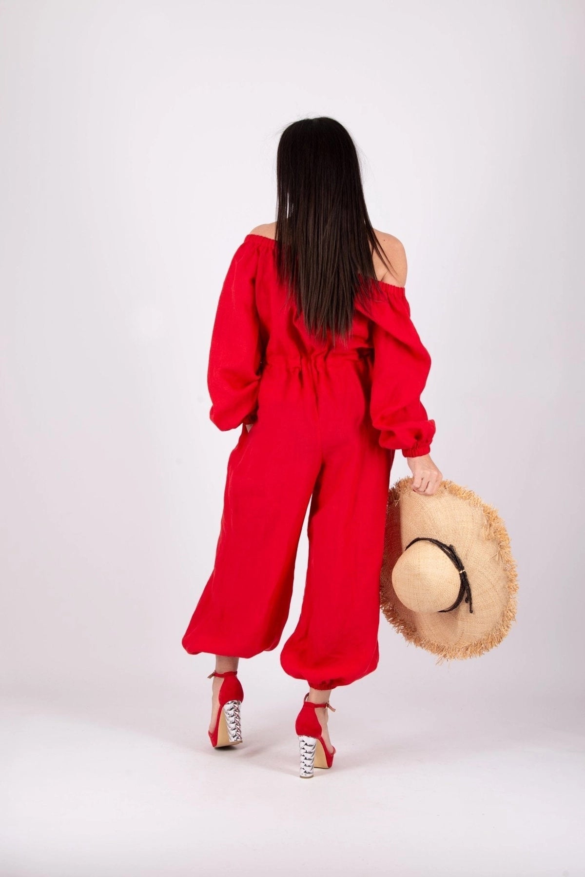 Off Shoulders Jumpsuit