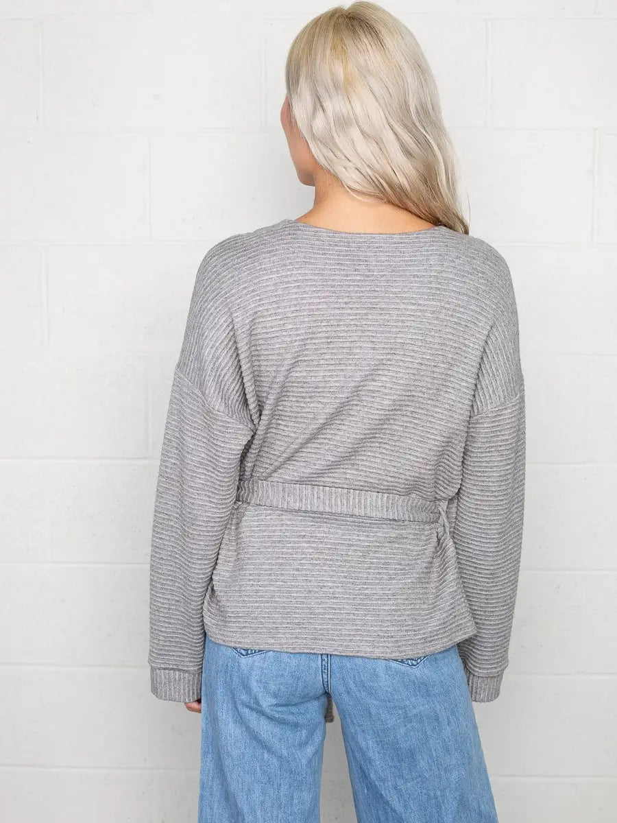 Heather Grey Plus Size Cardigan