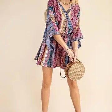 Kimono Sleeve Dress