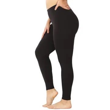 Plus Size Microfiber Leggings