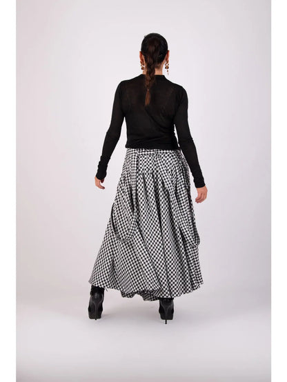 Asymmetrical Long Skirt