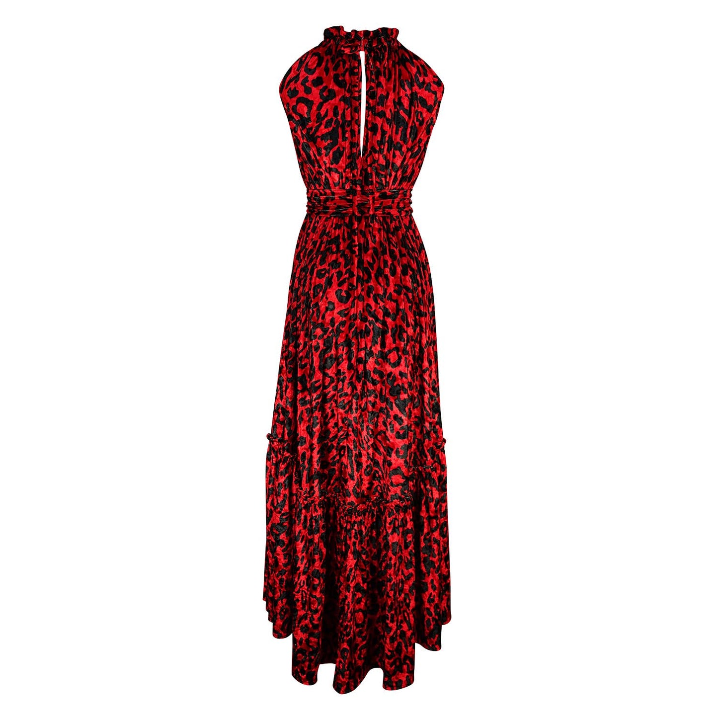 Vanya Rouge Maxi Dress
