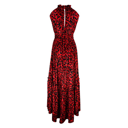 Vanya Rouge Maxi Dress