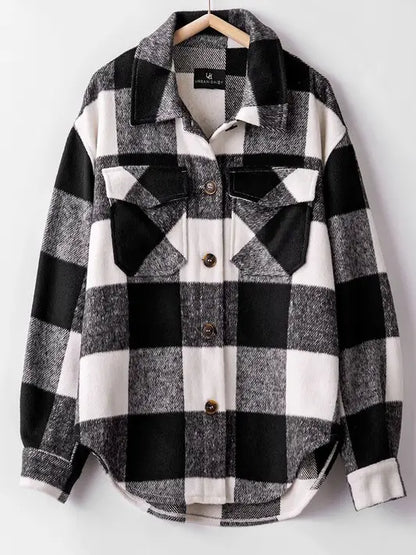 Plaid Flannel Jacket