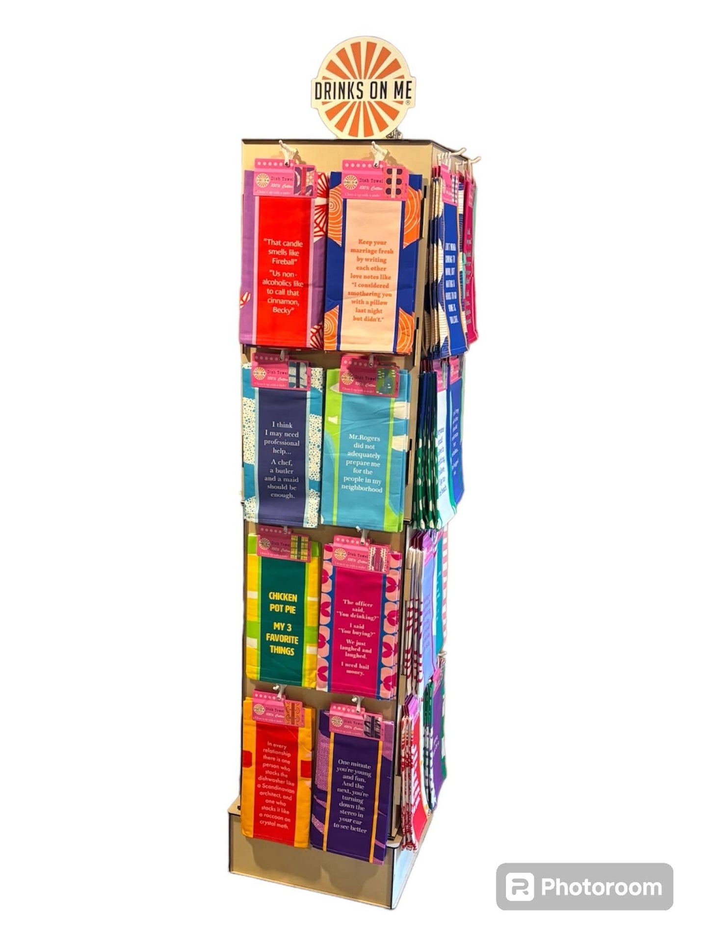 TOWEL Wine Talking | Funny Dish Towel Gift | Kitchen Decor