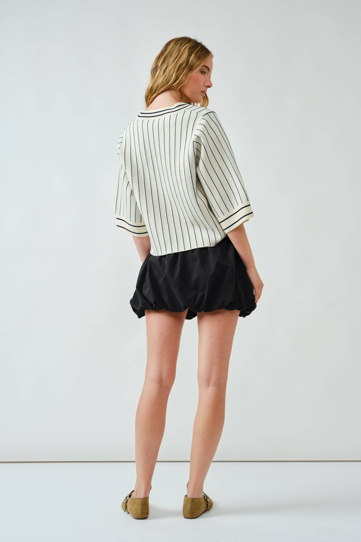 BUBBLE SKIRT WITH POCKET