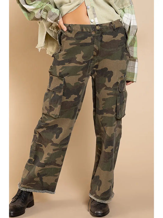 Camo Boyfriend Pants