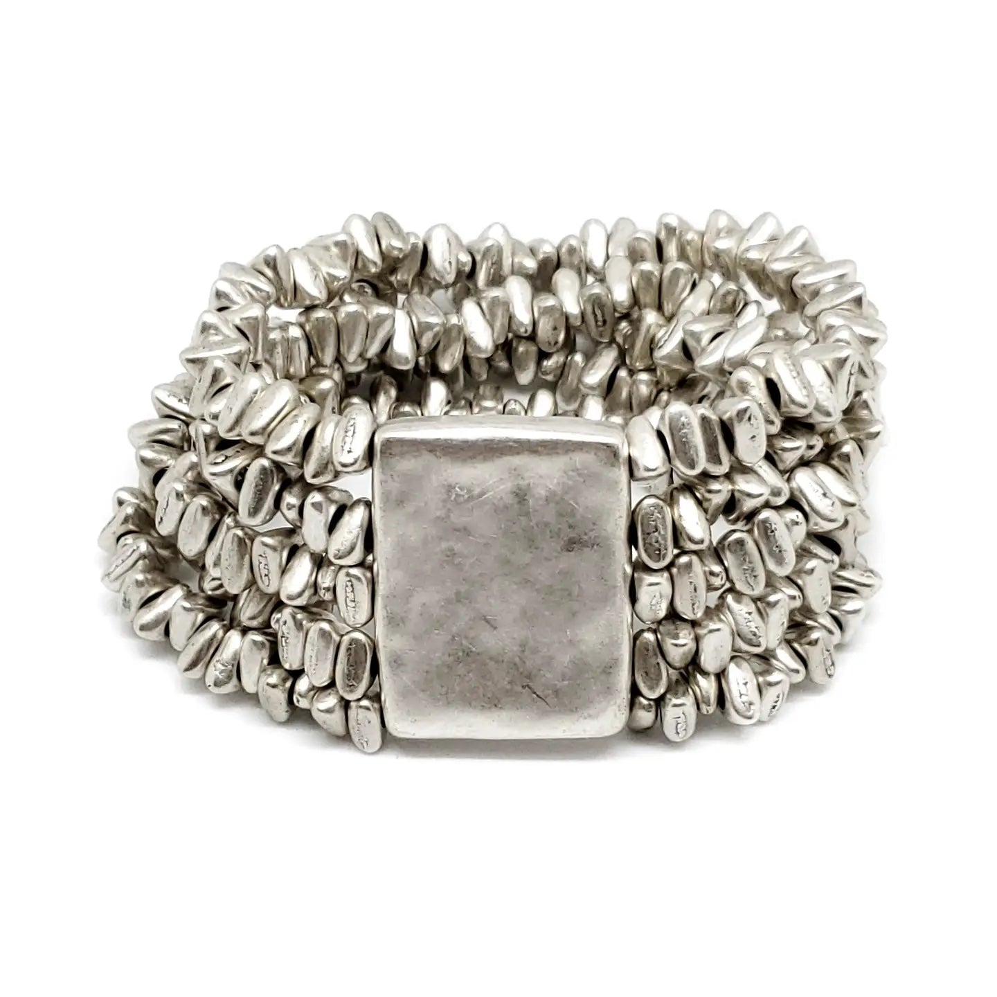 Handmade Pewter Bracelet