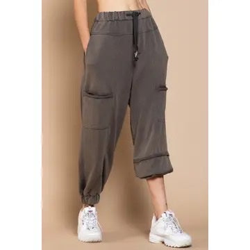 Rust Charcoal Jogger Pants