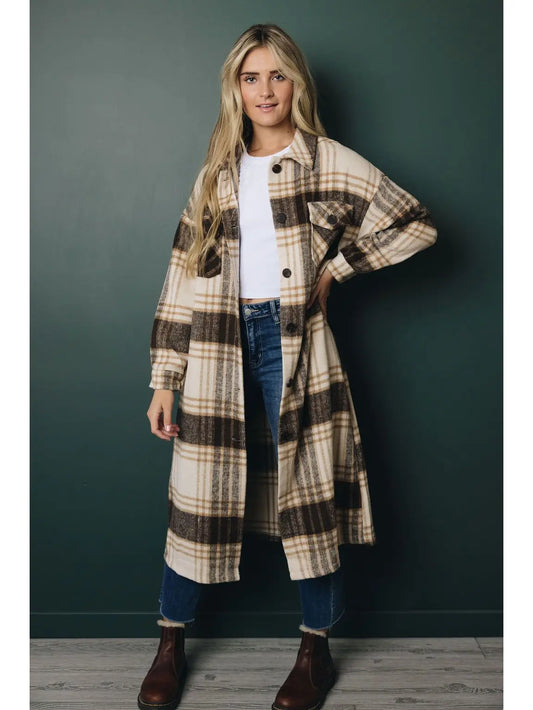 Ezra Plaid Shacket