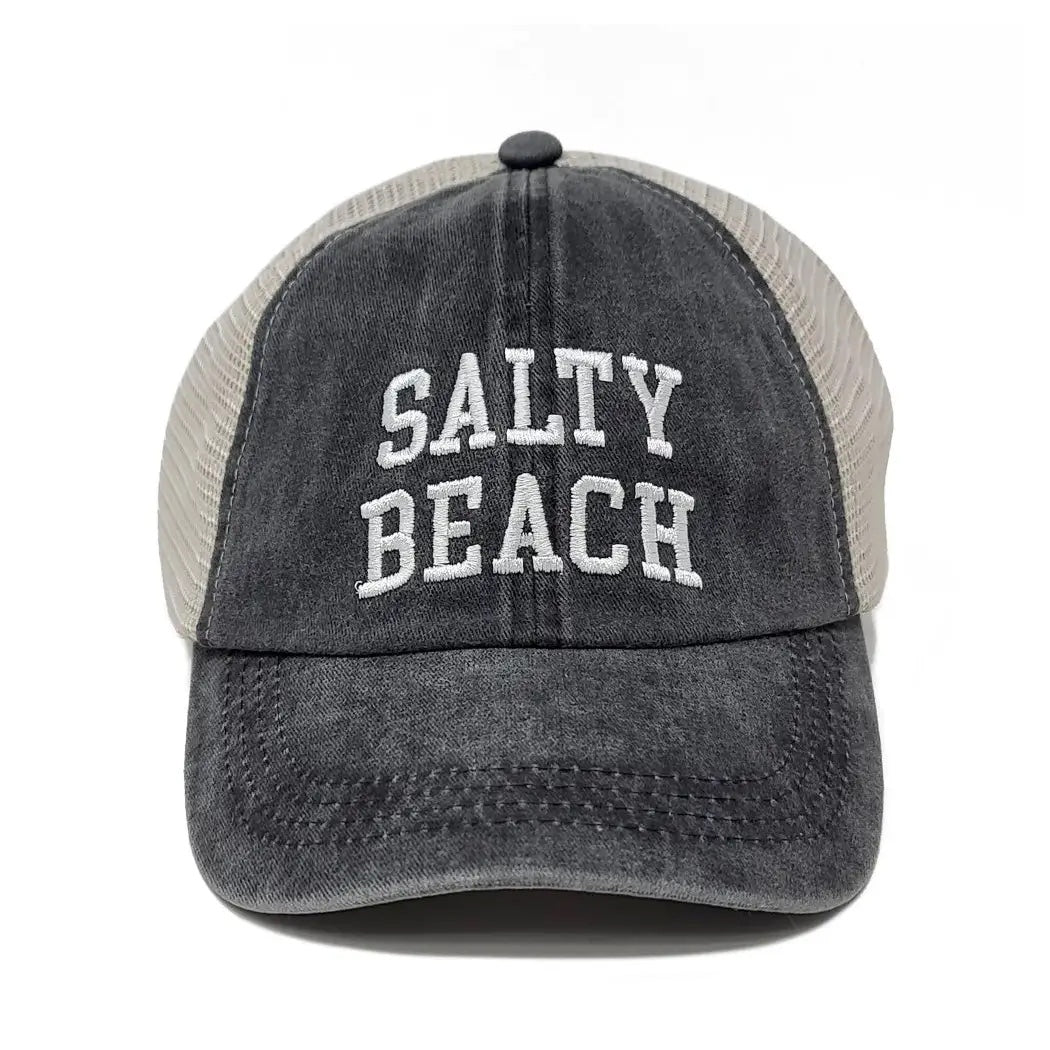 Salty Beach Trucker Cap