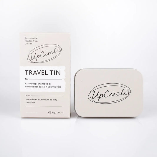 Plastic-Free & Rust-Free Travel Soap Tin with Drainage Tray