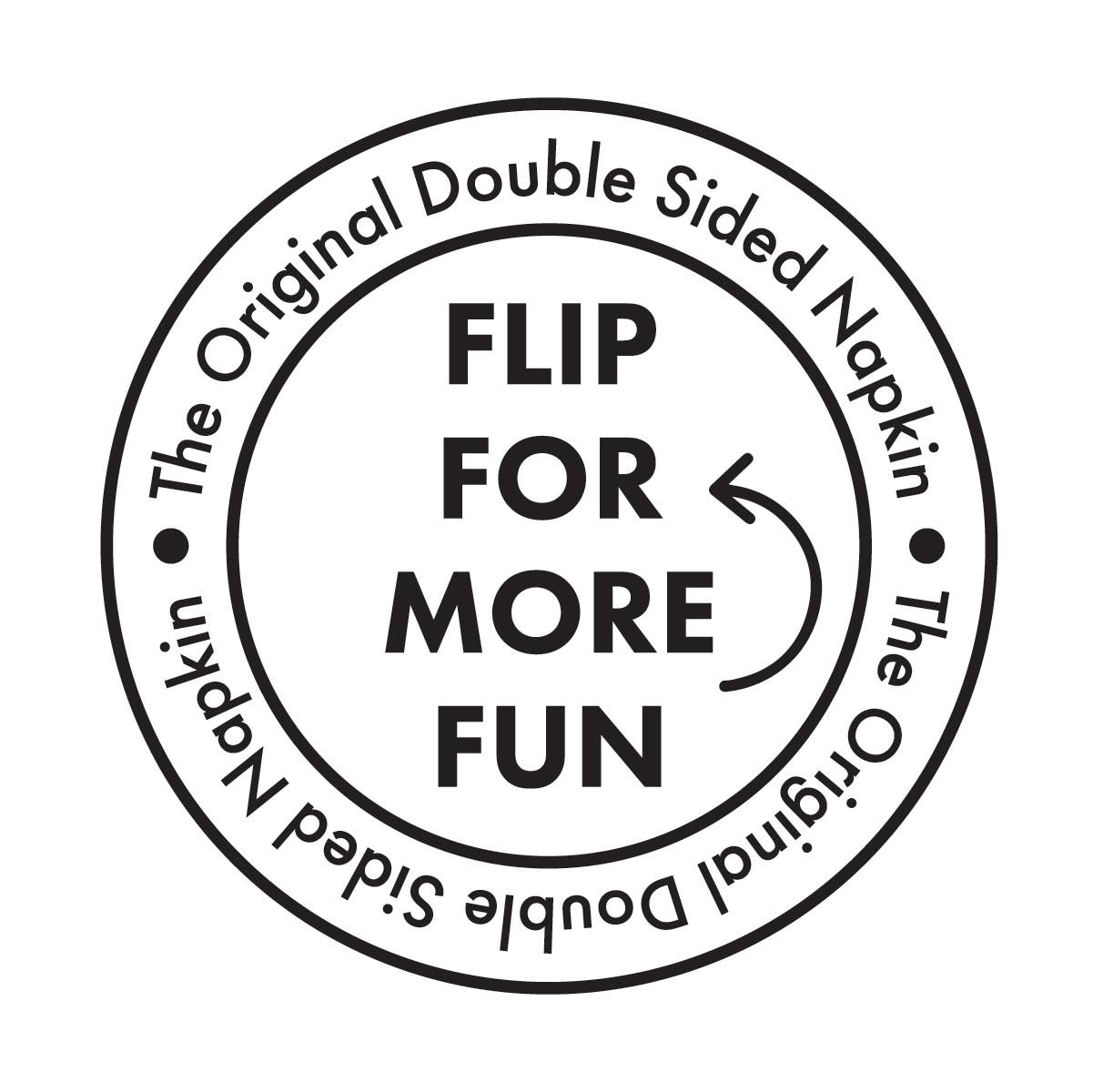 NAPKIN Mirror | Funny Party Gift | Cocktail Napkin