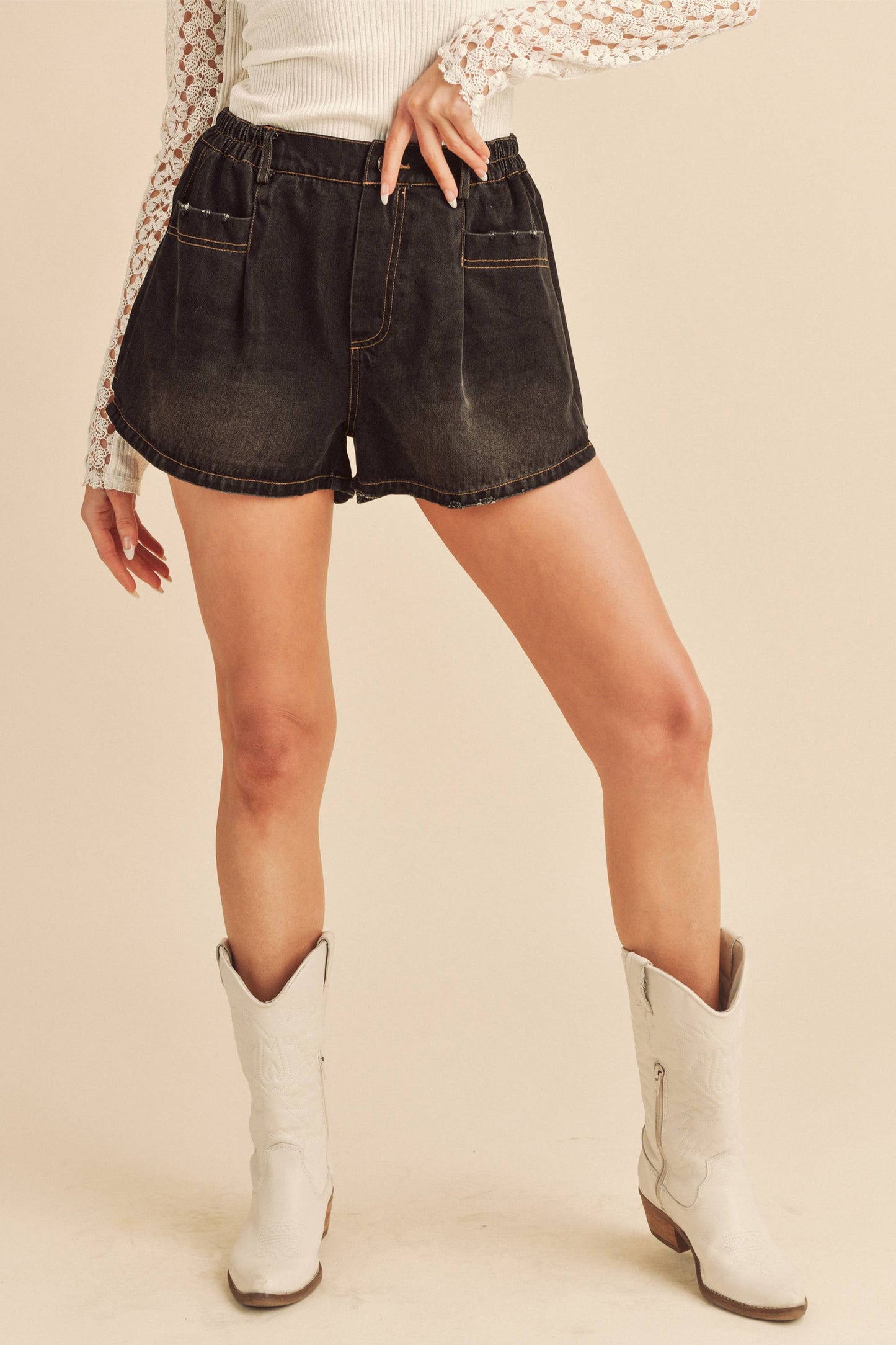 Niccola Denim Shorts