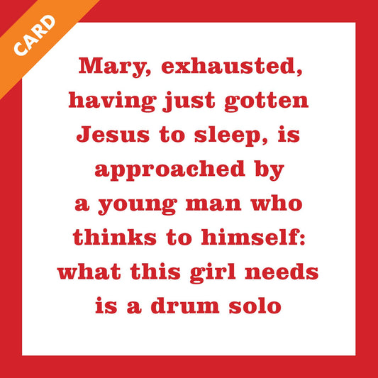 CARD Xmas Drum Solo